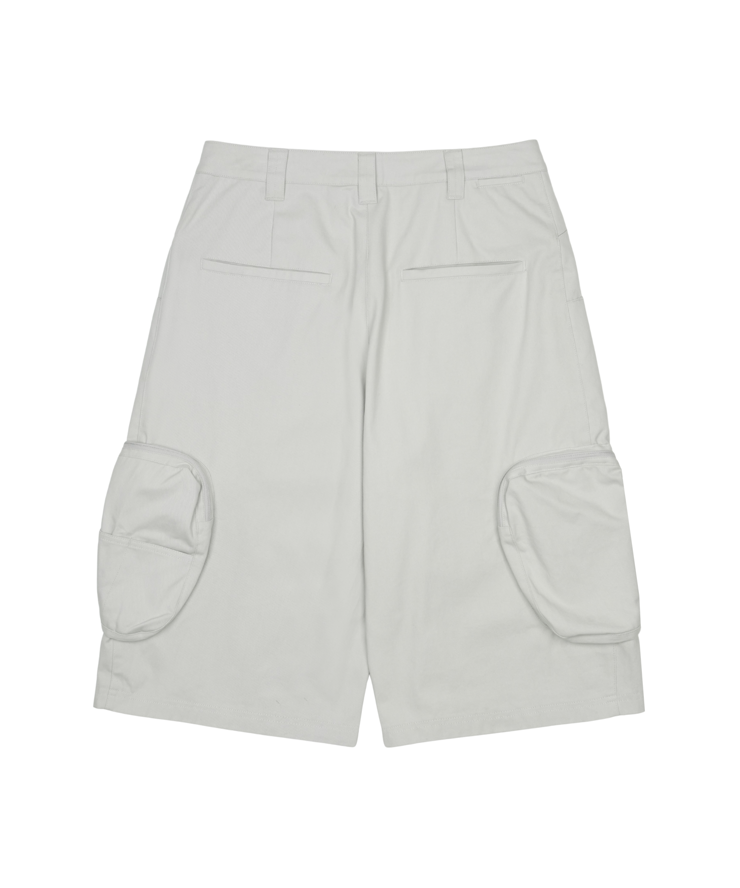 San San Gear - Cargo Shorts (Light Grey) product image 2 | TRAB K-Fashion Australia