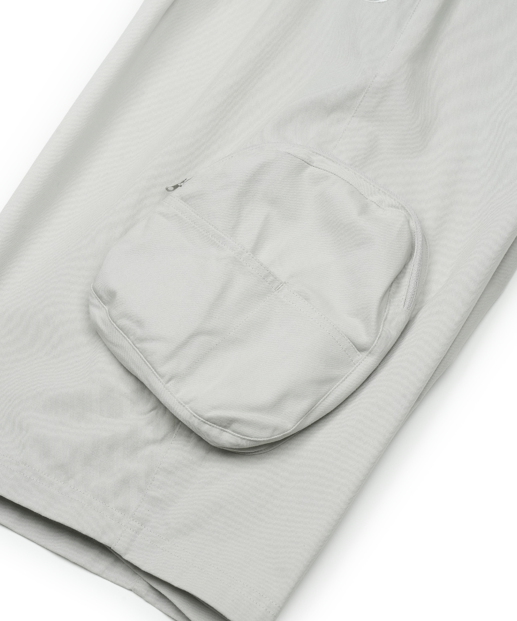 San San Gear - Cargo Shorts (Light Grey) product image 3 | TRAB K-Fashion Australia