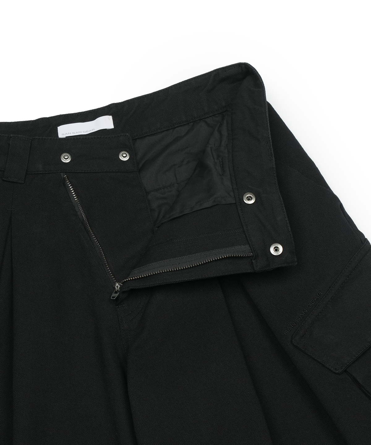 San San Gear - Capri Pants (Black) product image 3 | TRAB K-Fashion Australia