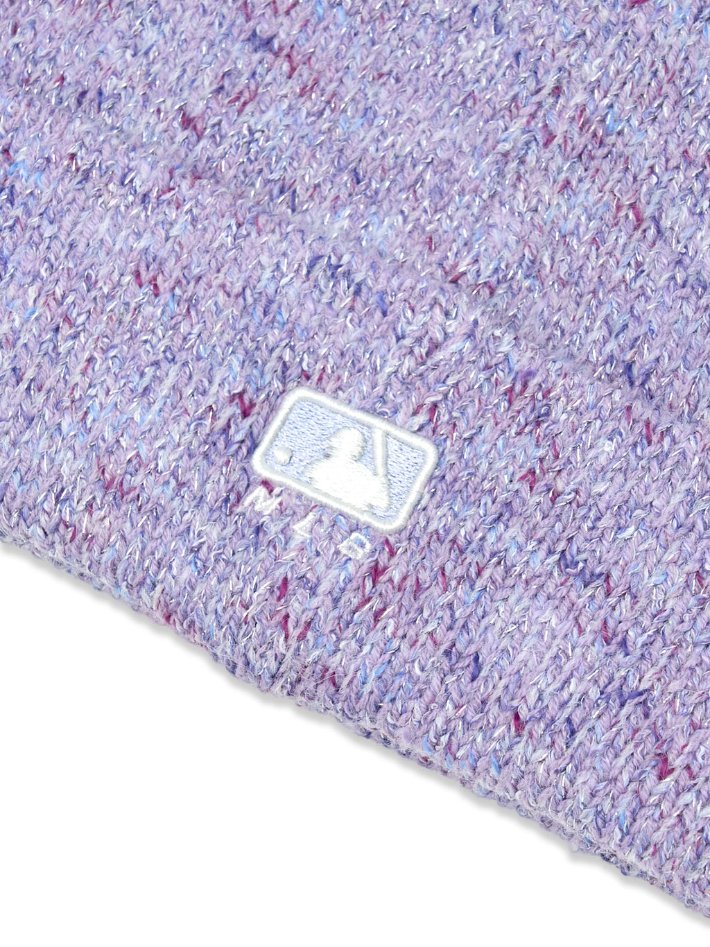 MLB Korea - MLB Loose Fit Melange Meow Beanie LA Dodgers (Violet) product image 5 | TRAB K-Fashion Australia