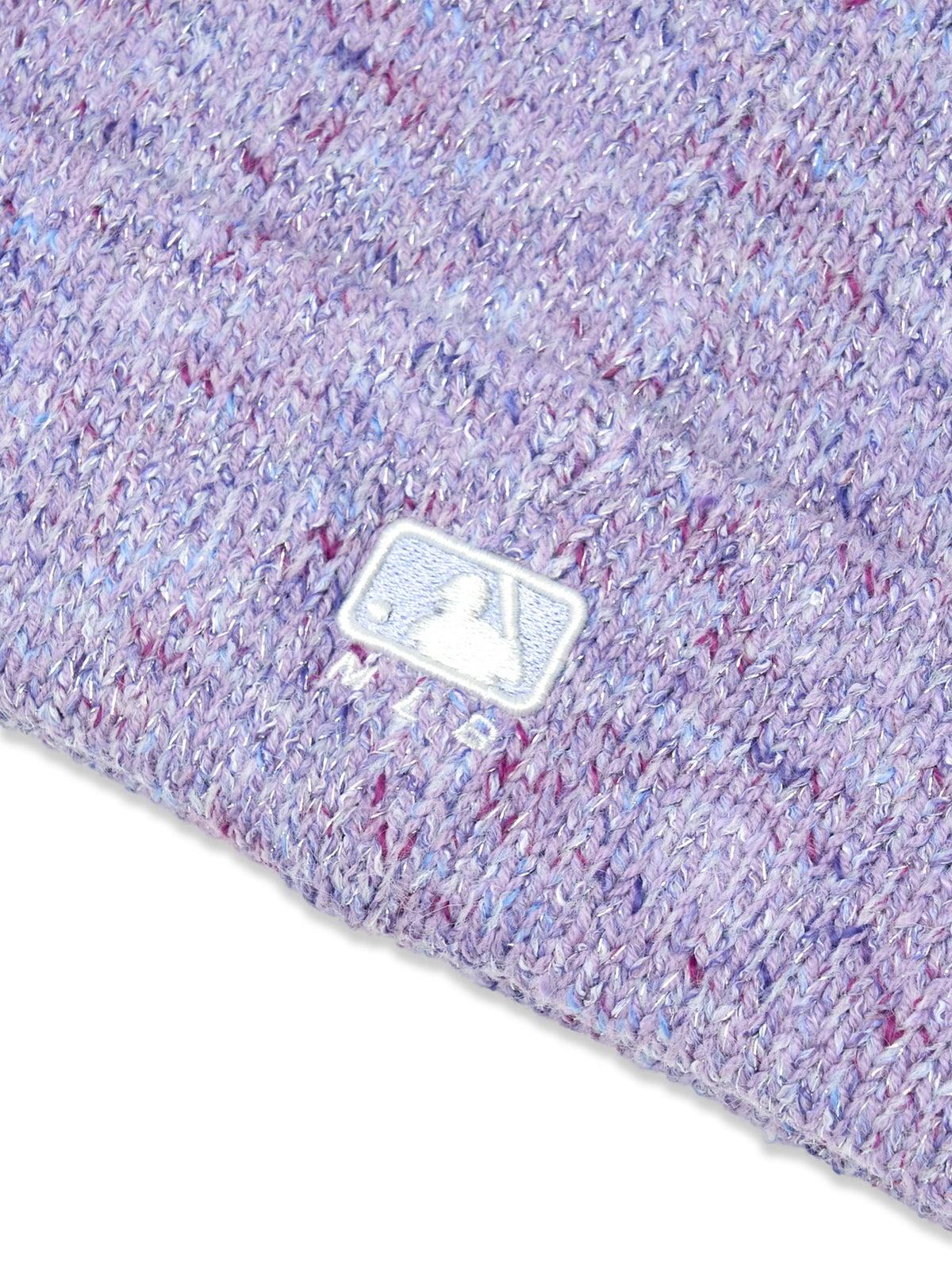MLB Korea - MLB Loose Fit Melange Meow Beanie LA Dodgers (Violet) product image 5 | TRAB K-Fashion Australia
