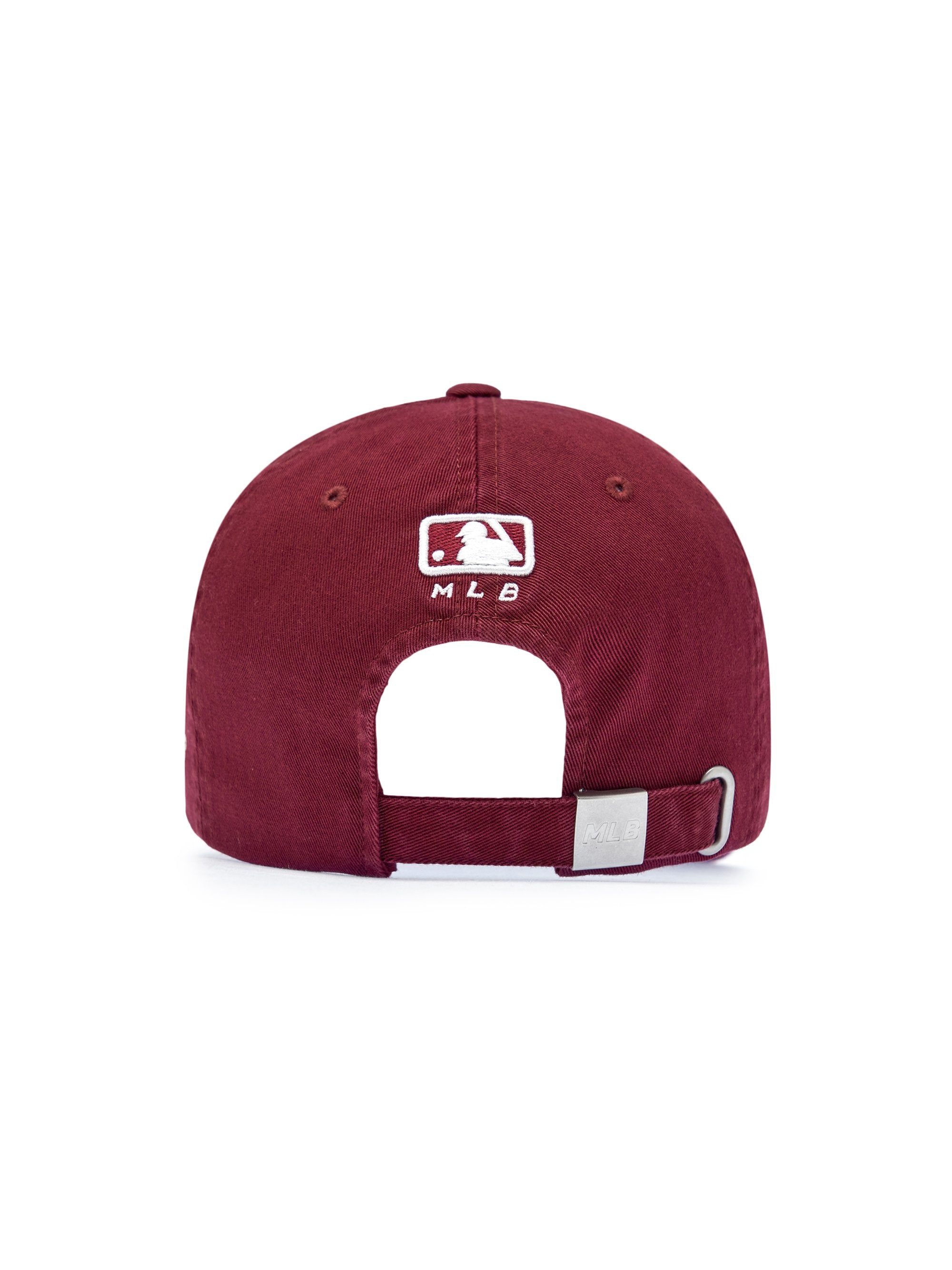 MLB Korea - MLB Signature Unstructured Ball Cap New York Yankees (Wine) product image 8 | TRAB K-Fashion Australia