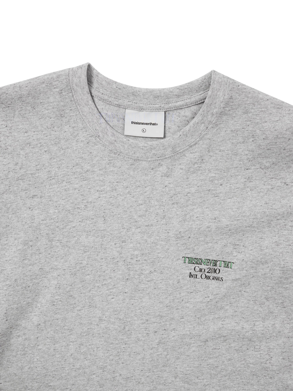 thisisneverthat - CIRCA 2010 L/S Tee (Grey) product image 2 | TRAB K-Fashion Australia