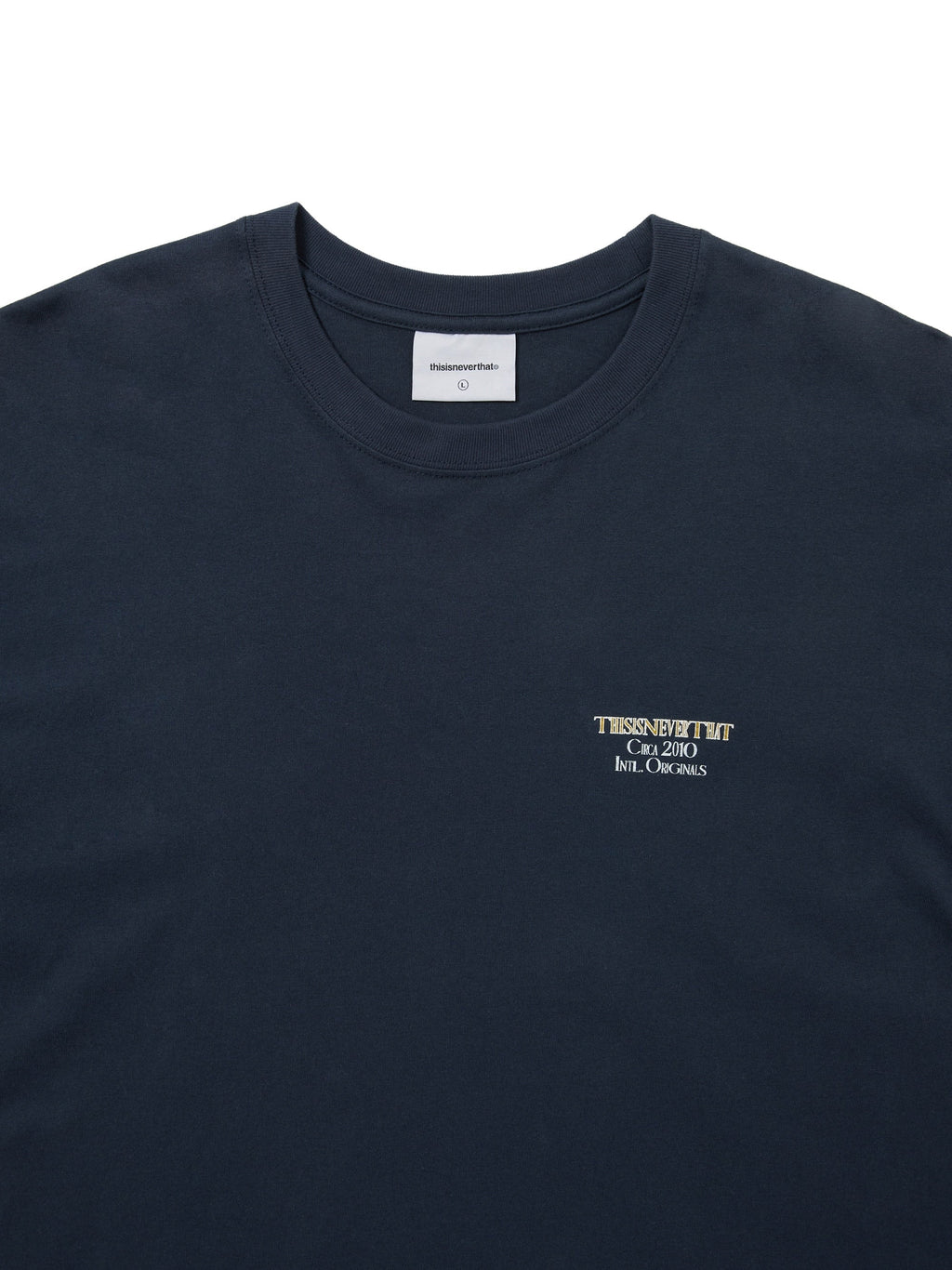thisisneverthat - CIRCA 2010 L/S Tee (Navy) product image 2 | TRAB K-Fashion Australia