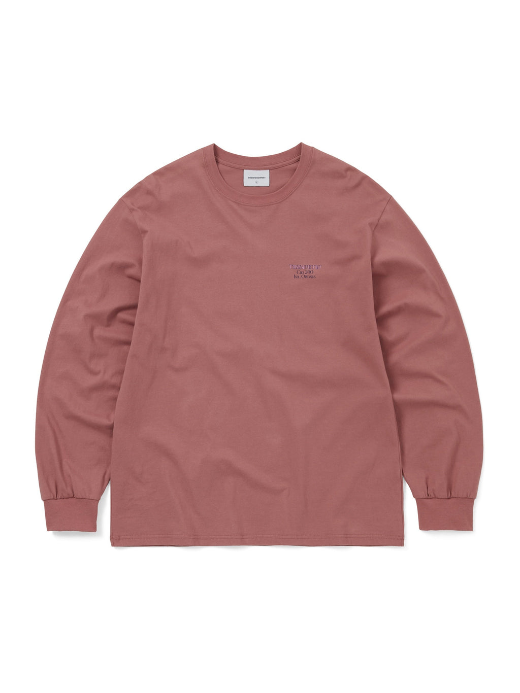 thisisneverthat - CIRCA 2010 L/S Tee Red (Wood) product image 1 | TRAB K-Fashion Australia