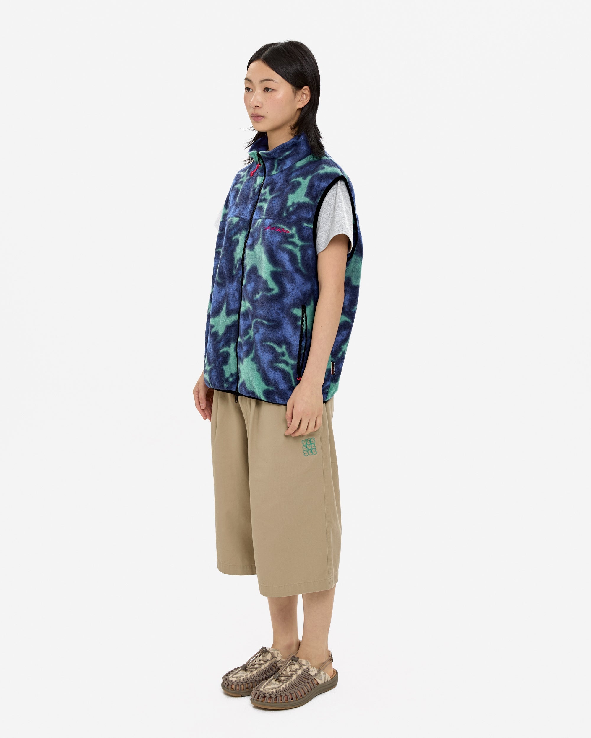 yeseyesee - C Logo Wide Shorts (Beige) product image 10 | TRAB K-Fashion Australia
