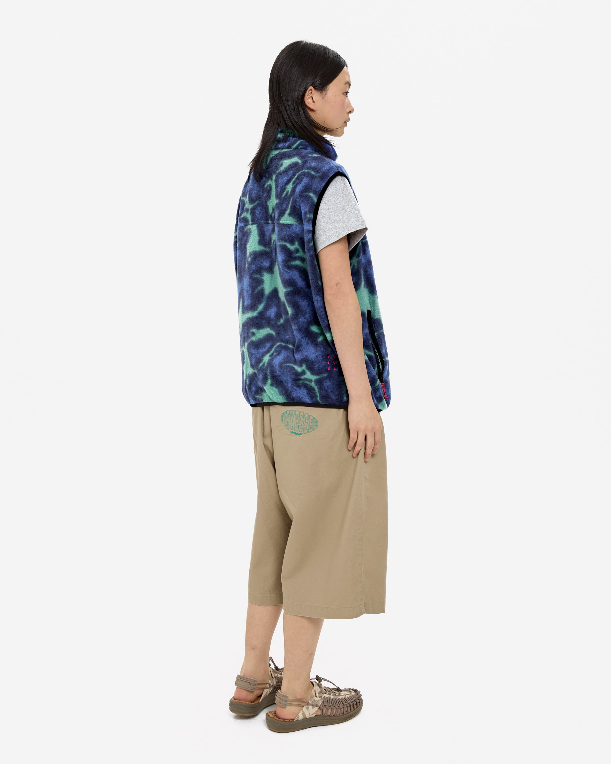 yeseyesee - C Logo Wide Shorts (Beige) product image 11 | TRAB K-Fashion Australia