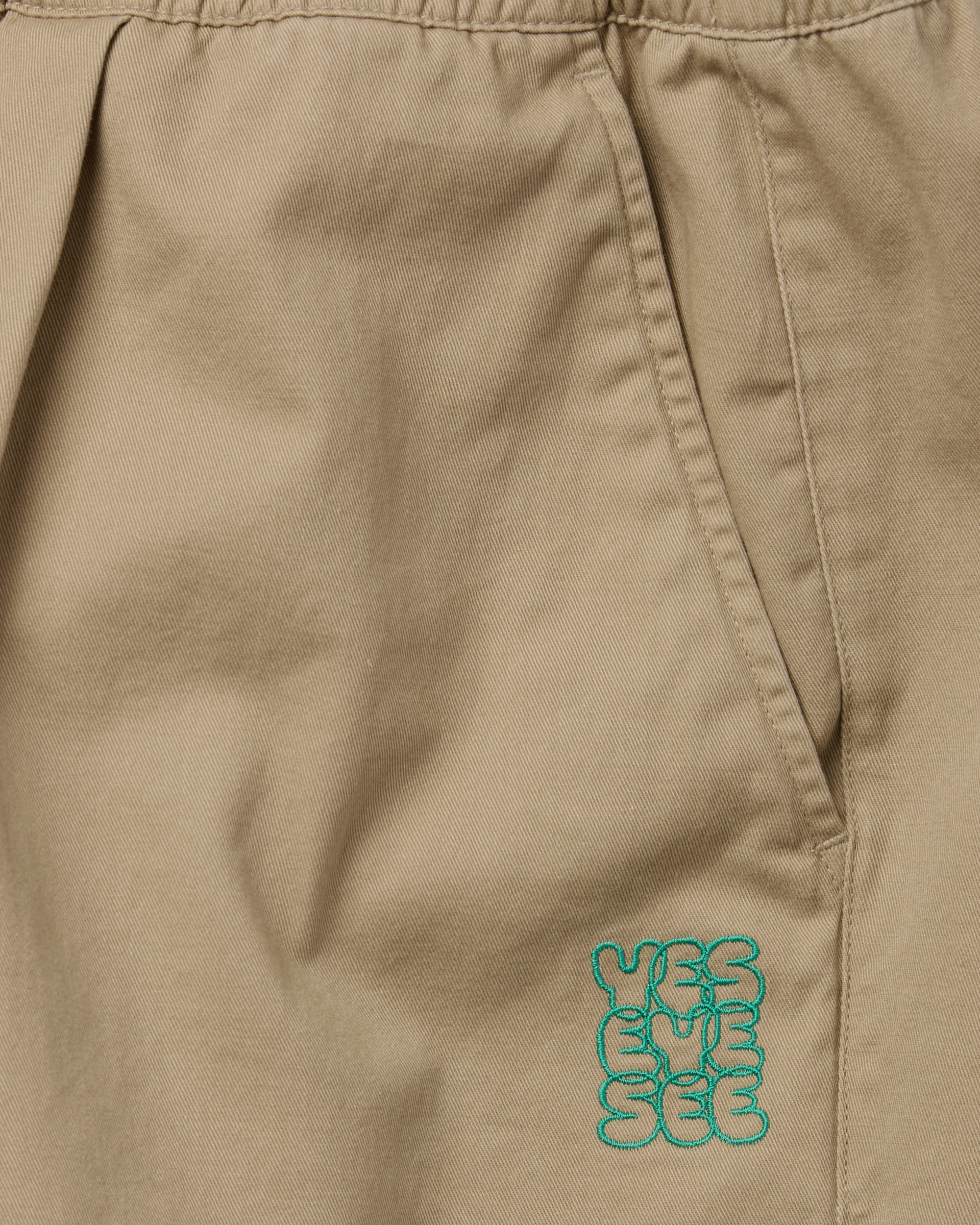 yeseyesee - C Logo Wide Shorts (Beige) product image 4 | TRAB K-Fashion Australia