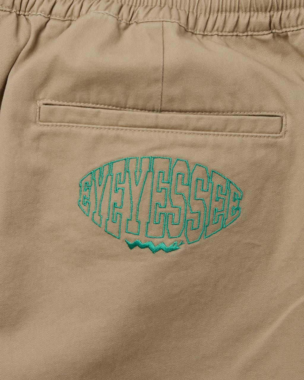 yeseyesee - C Logo Wide Shorts (Beige) product image 5 | TRAB K-Fashion Australia