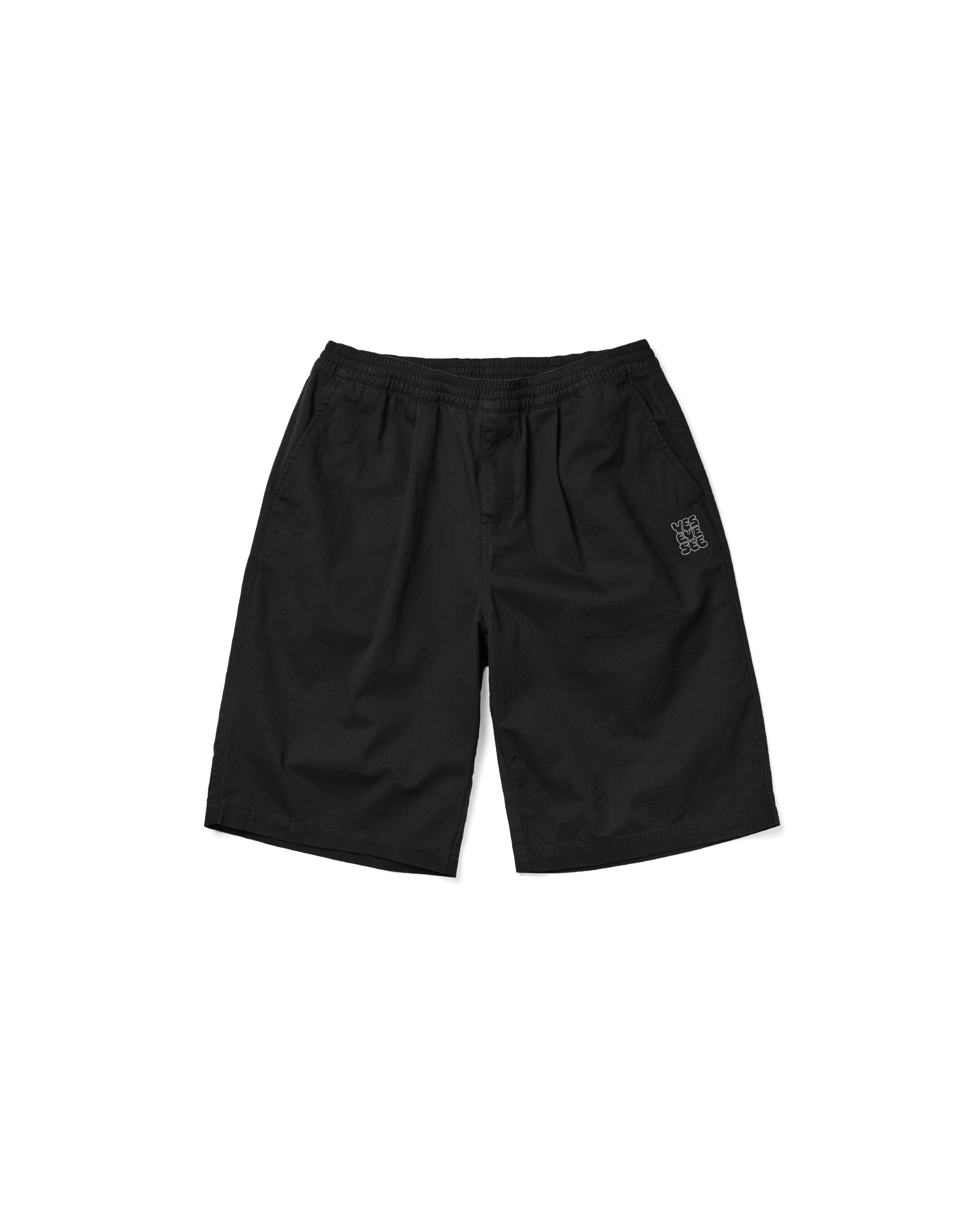 yeseyesee - C Logo Wide Shorts (Black) product image 1 | TRAB K-Fashion Australia