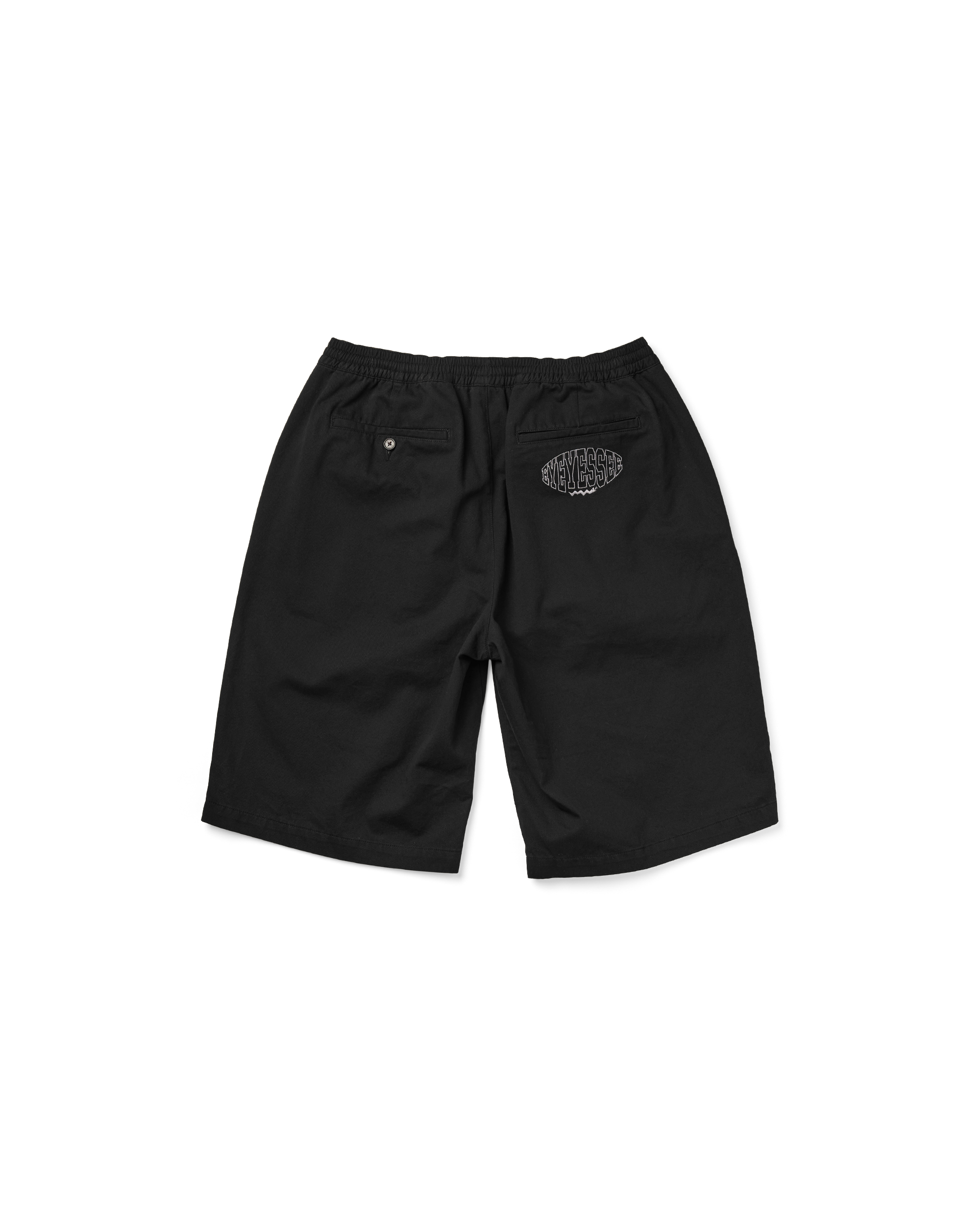 yeseyesee - C Logo Wide Shorts (Black) product image 2 | TRAB K-Fashion Australia
