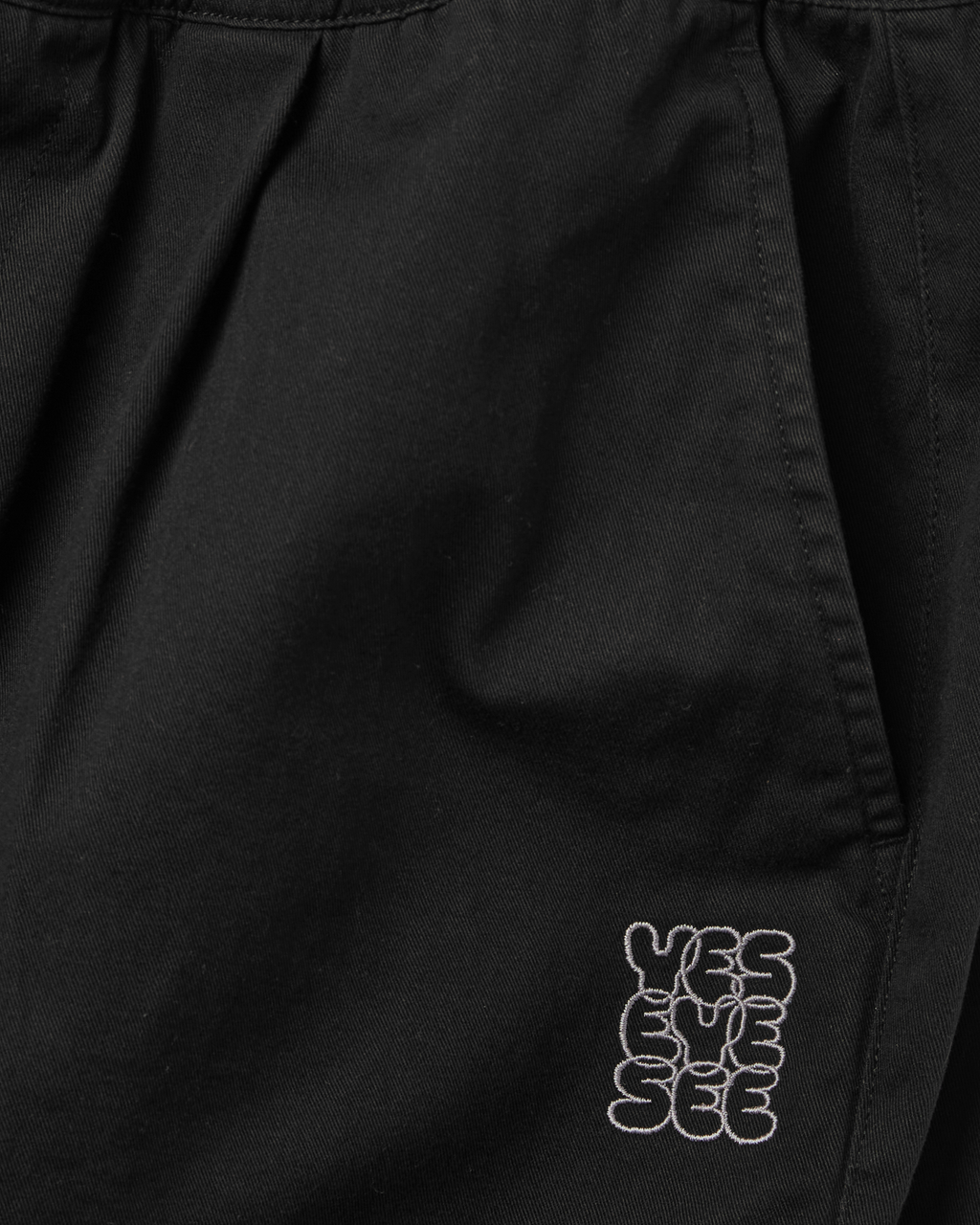 yeseyesee - C Logo Wide Shorts (Black) product image 4 | TRAB K-Fashion Australia