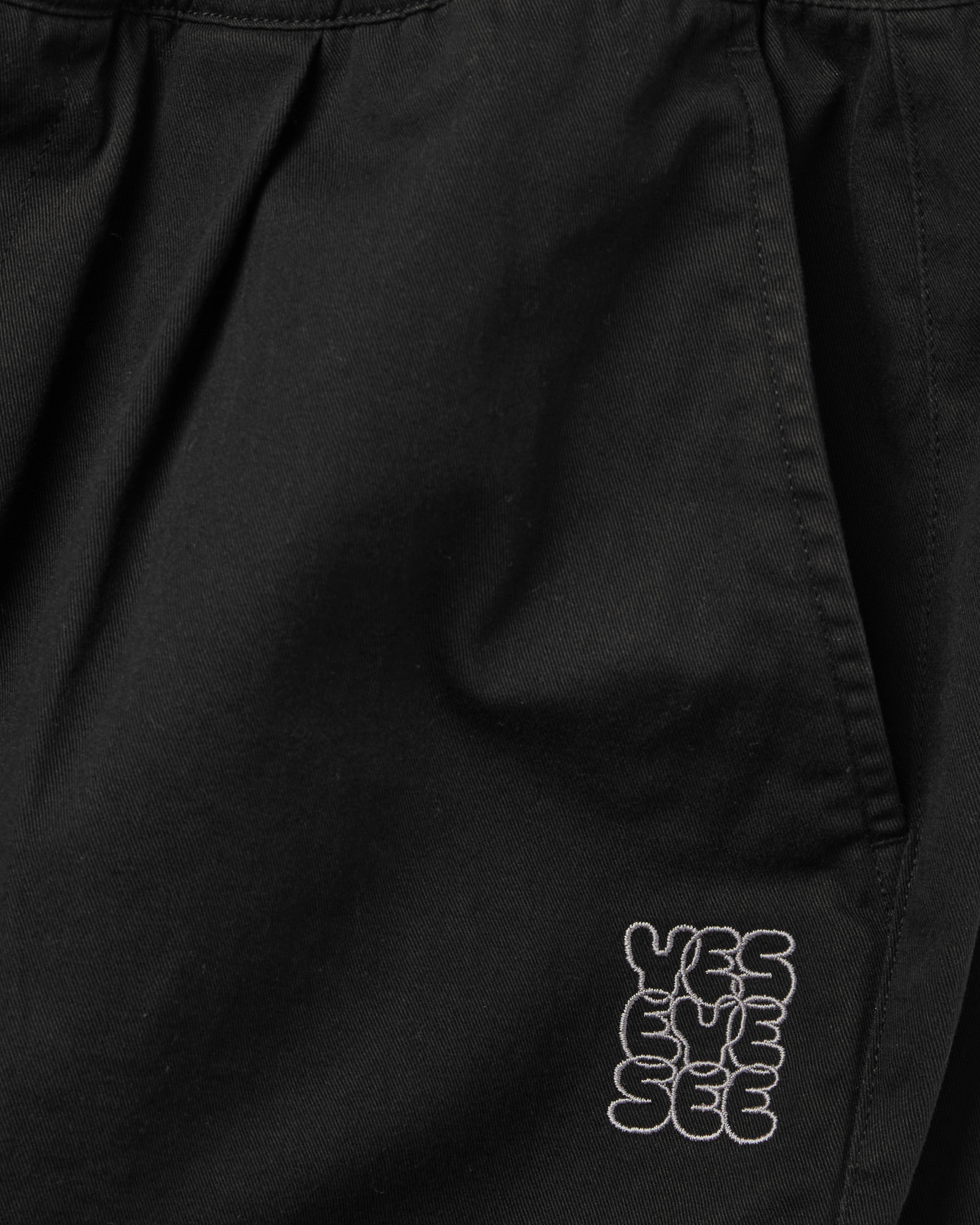 yeseyesee - C Logo Wide Shorts (Black) product image 4 | TRAB K-Fashion Australia