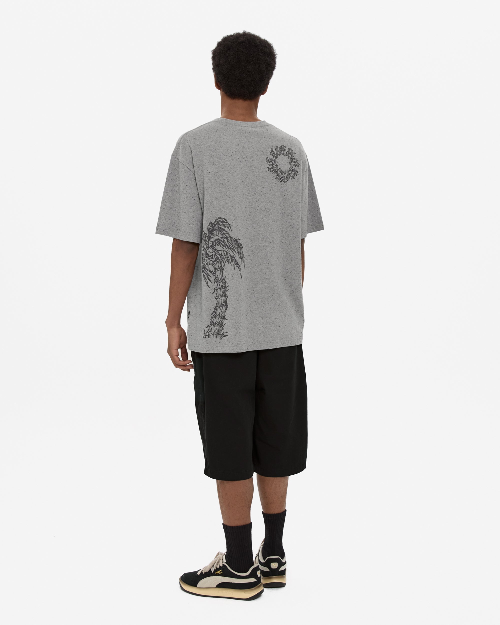 yeseyesee - C Logo Wide Shorts (Black) product image 8 | TRAB K-Fashion Australia