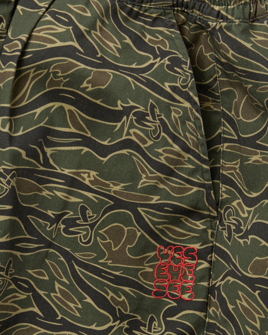 yeseyesee - C Logo Wide Shorts (Camo) product image 4 | TRAB K-Fashion Australia