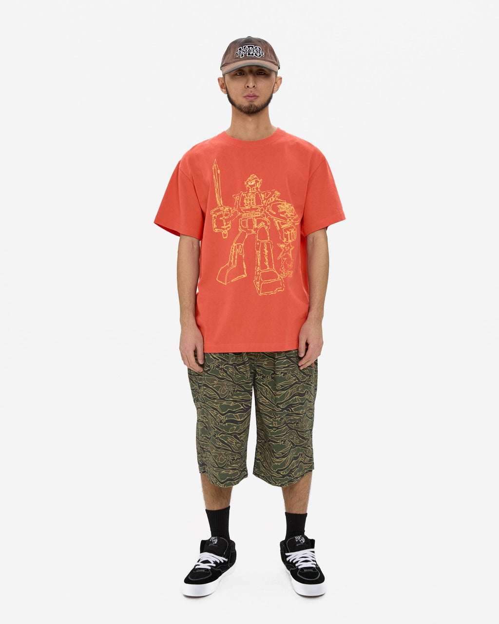 yeseyesee - C Logo Wide Shorts (Camo) product image 6 | TRAB K-Fashion Australia