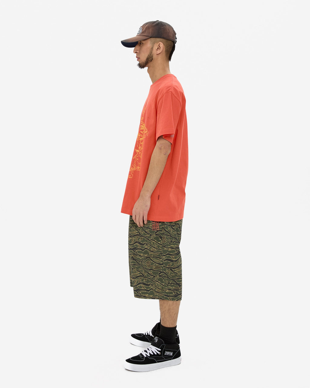 yeseyesee - C Logo Wide Shorts (Camo) product image 7 | TRAB K-Fashion Australia