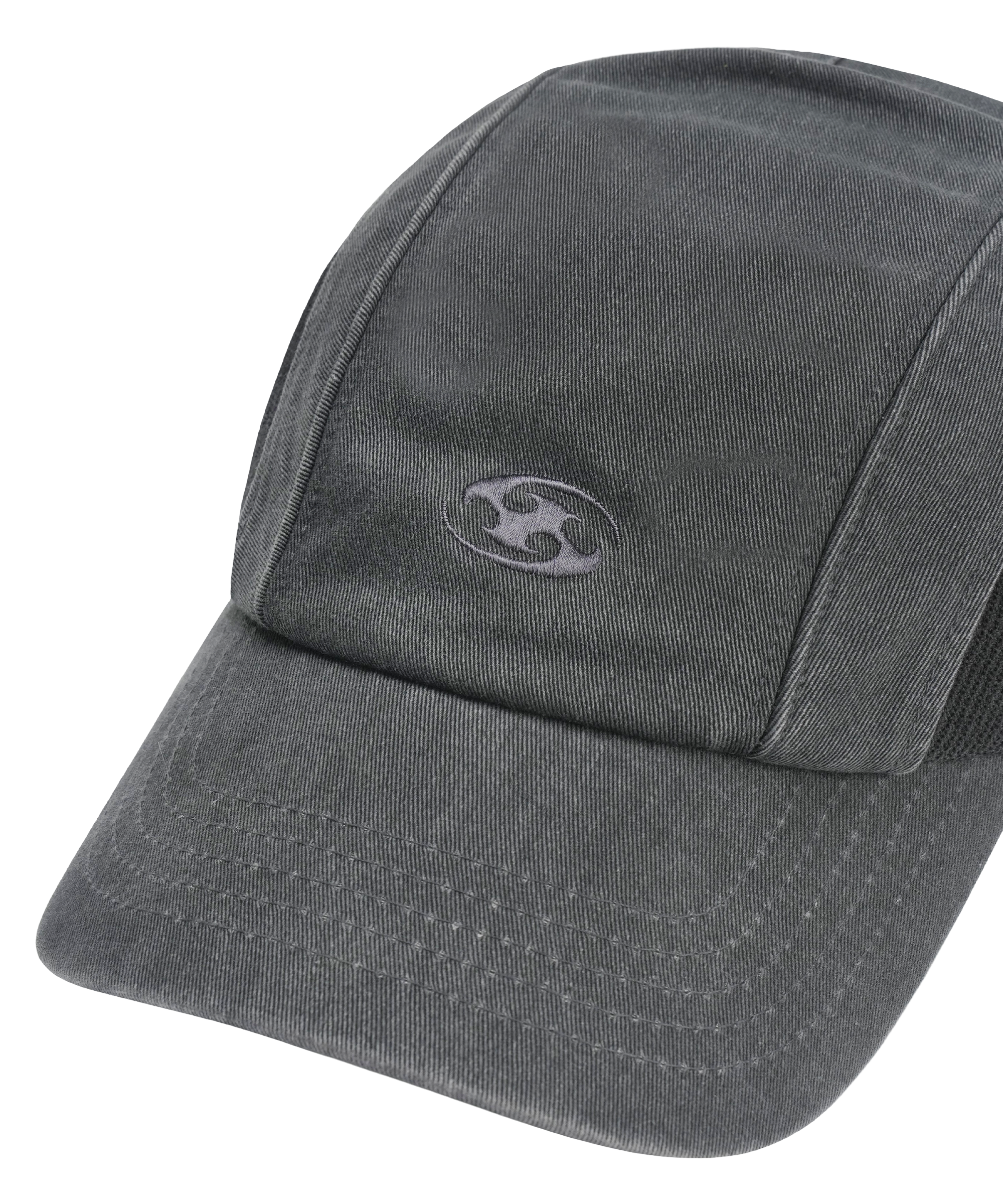 San San Gear - Cotton Ribbed Cap (Charcoal) product image 5 | TRAB K-Fashion Australia