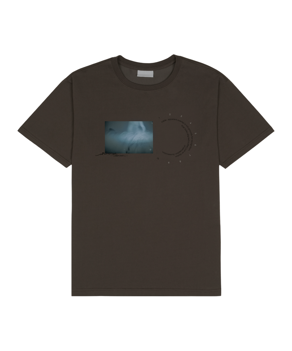 San San Gear - Crosstalk T-Shirt (Brown) product image 1 | TRAB K-Fashion Australia