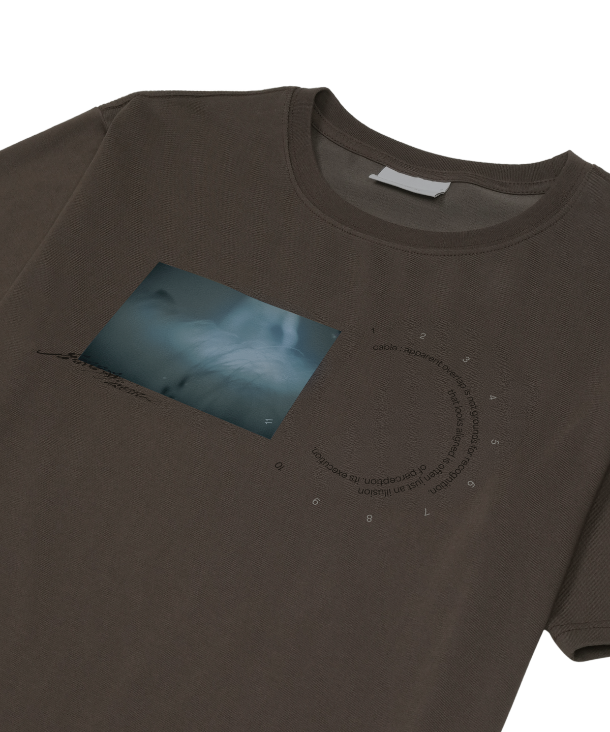San San Gear - Crosstalk T-Shirt (Brown) product image 3 | TRAB K-Fashion Australia