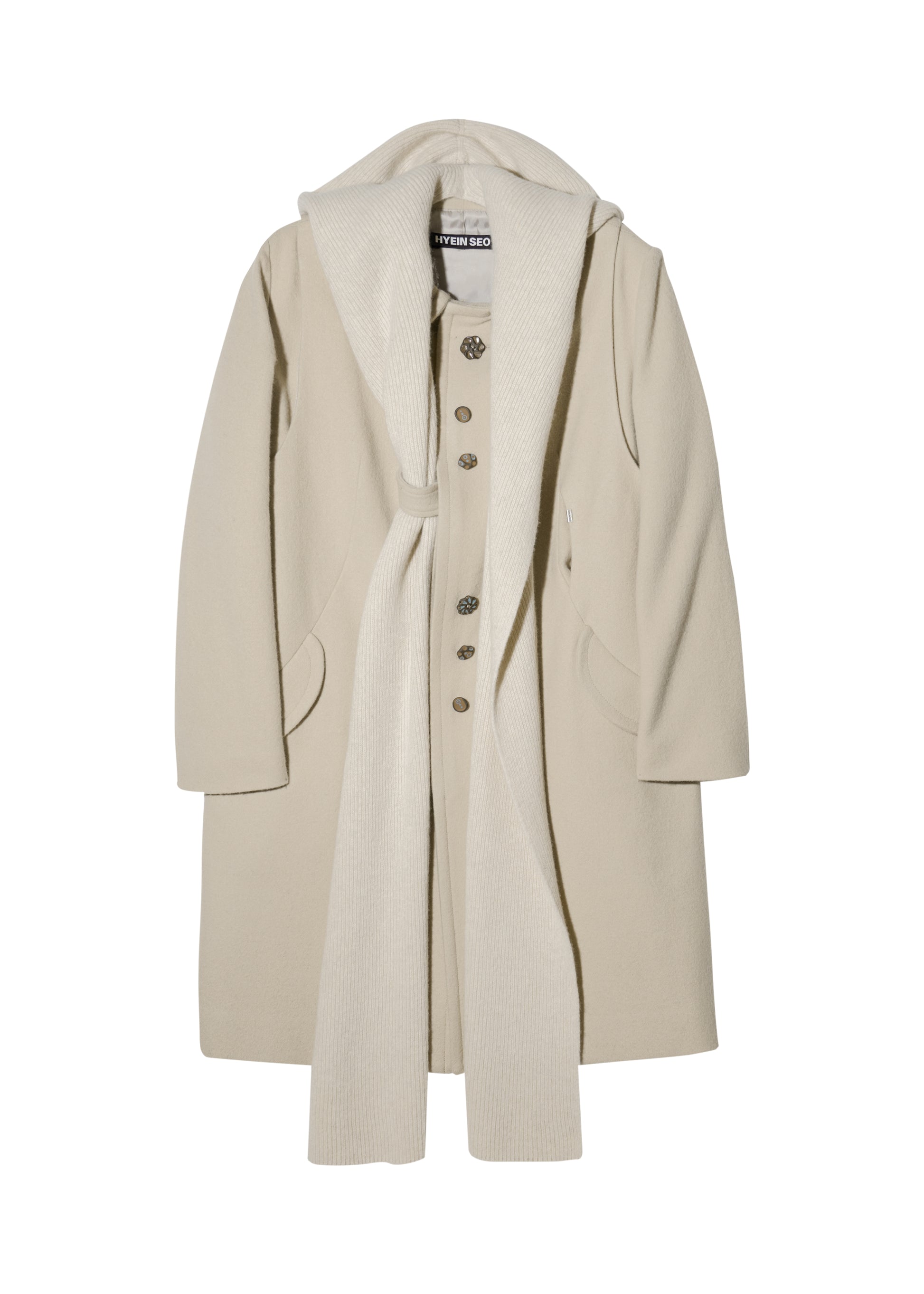 Hyein Seo - Coat w/ Hood Muffler product image 6 | TRAB K-Fashion Australia