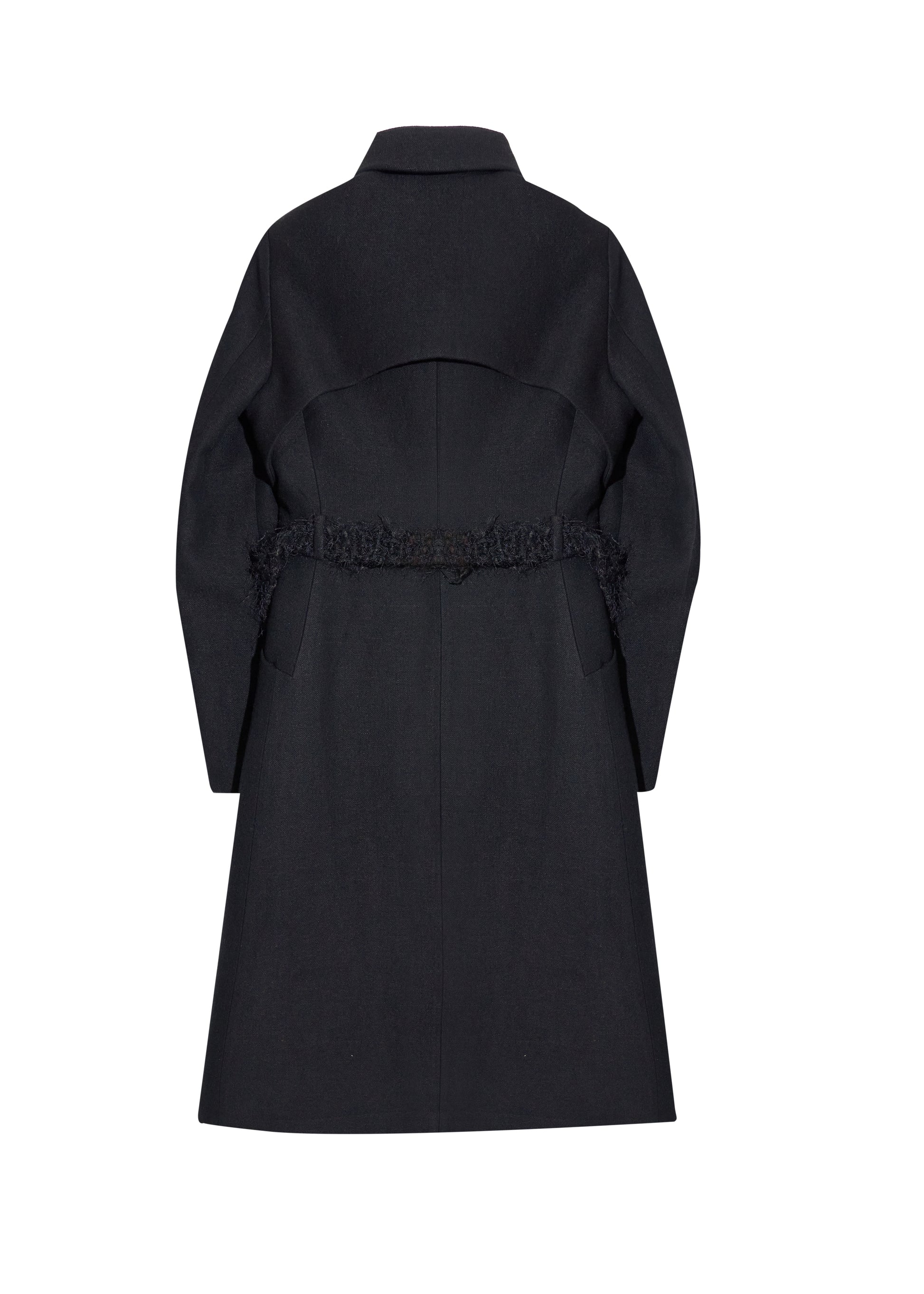 Hyein Seo - Ceramic Button Long Coat (Black) product image 5 | TRAB K-Fashion Australia