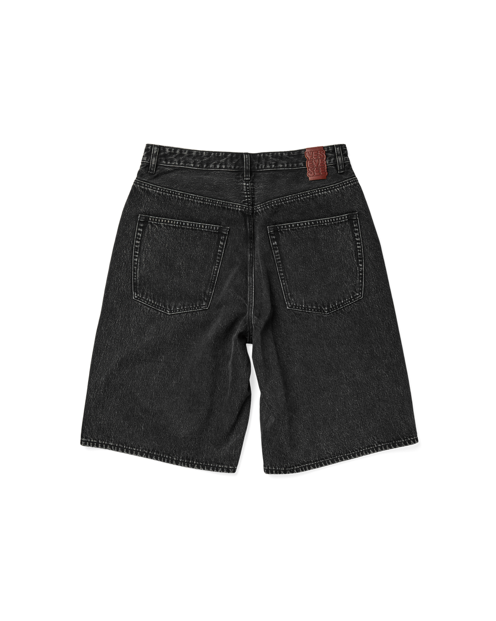 yeseyesee - Calf Cut Jort (Black) product image 2 | TRAB K-Fashion Australia