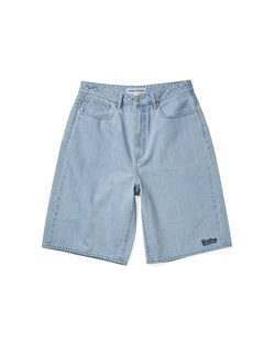 yeseyesee - Calf Cut Jort (Light Indigo) product image 1 | TRAB K-Fashion Australia