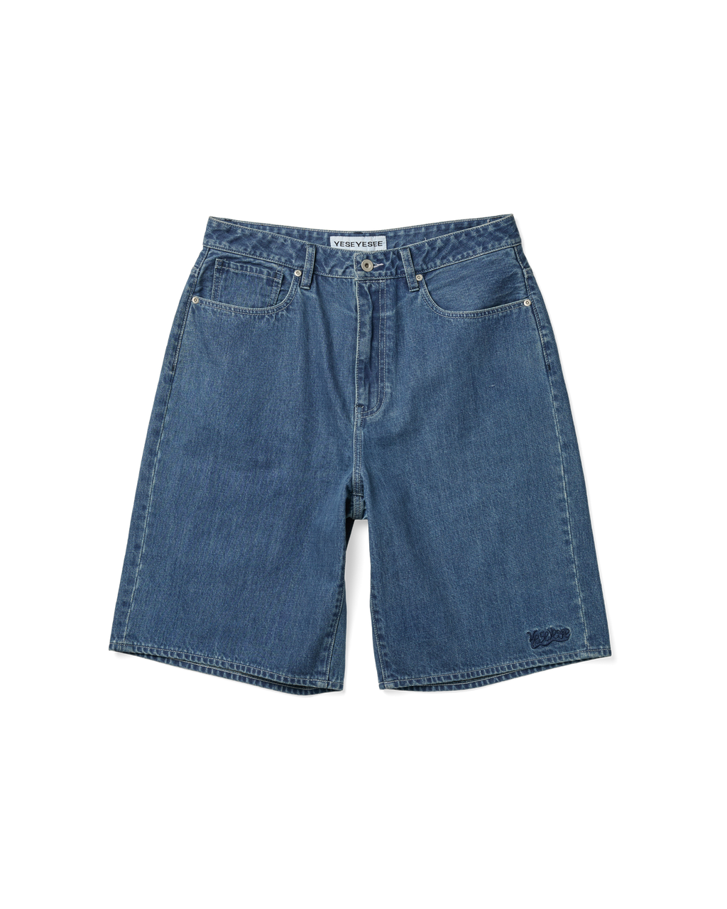 yeseyesee - Calf Cut Jort Medium (Indigo) product image 1 | TRAB K-Fashion Australia