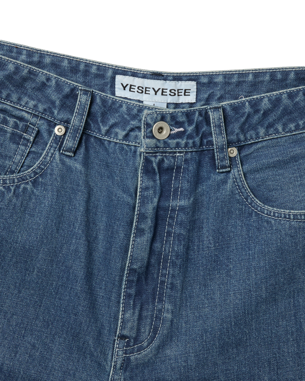 yeseyesee - Calf Cut Jort Medium (Indigo) product image 3 | TRAB K-Fashion Australia