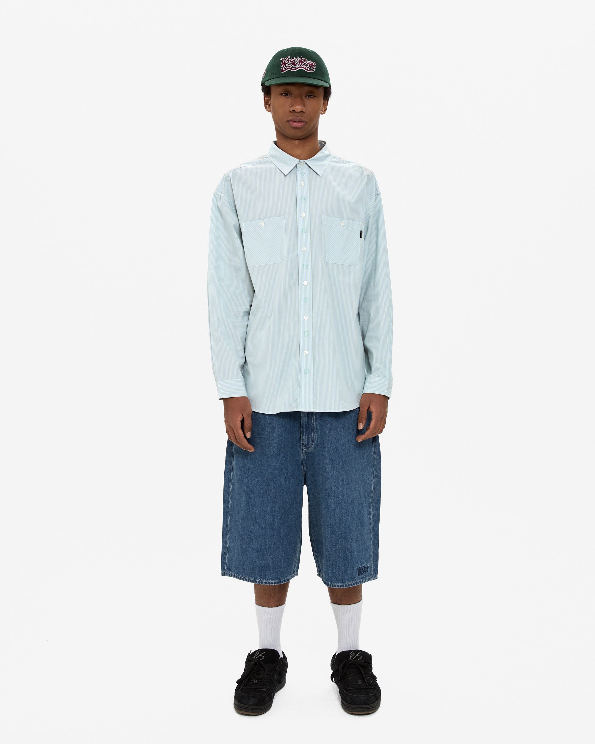 yeseyesee - Calf Cut Jort Medium (Indigo) product image 6 | TRAB K-Fashion Australia
