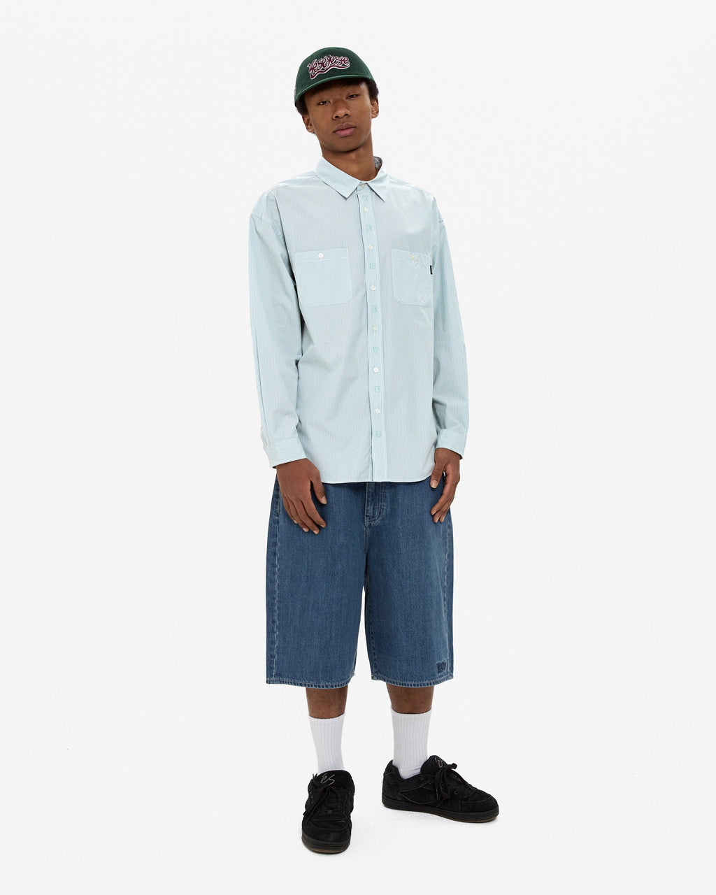yeseyesee - Calf Cut Jort Medium (Indigo) product image 8 | TRAB K-Fashion Australia