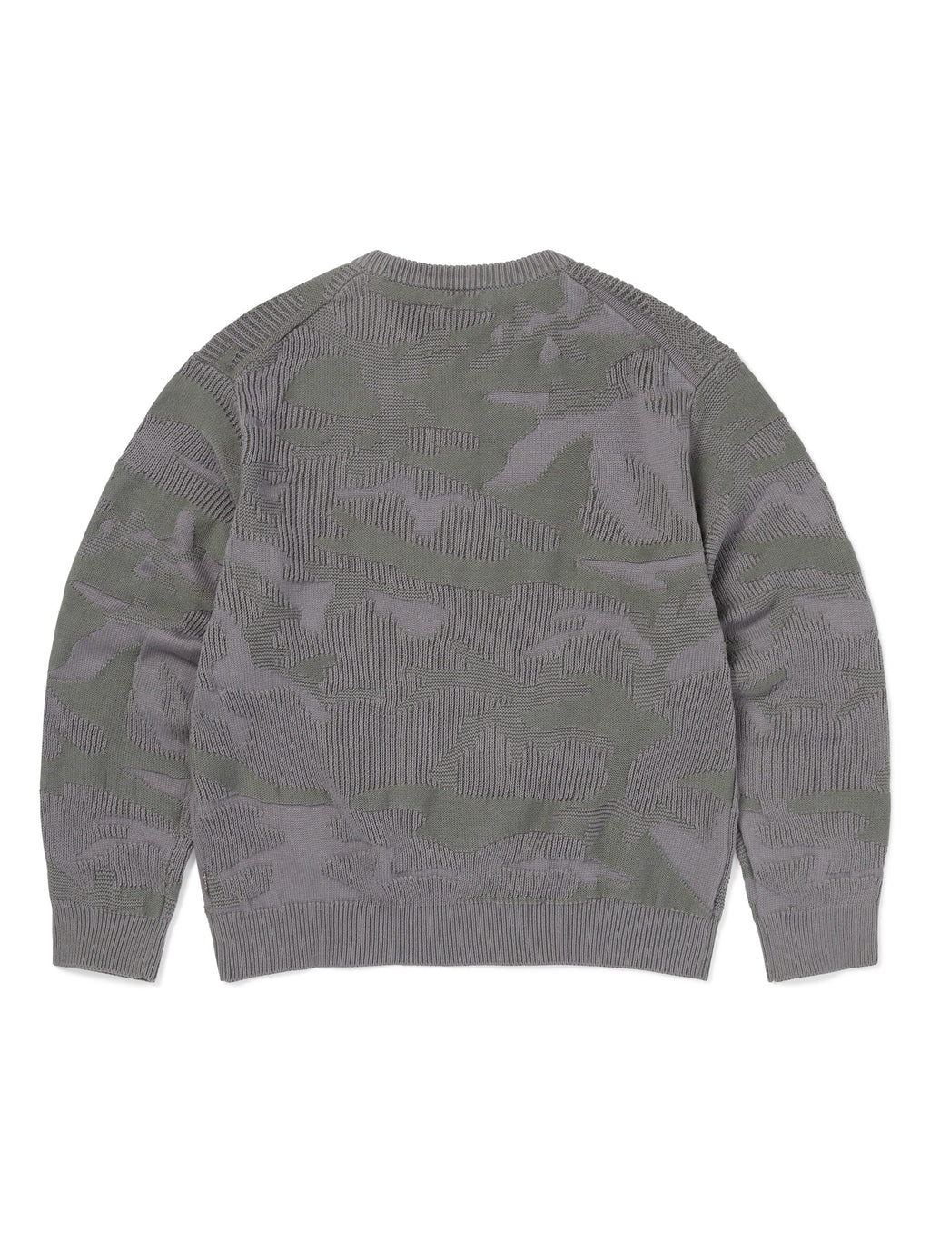 thisisneverthat - Camouflage Jacquard Knit Crew (Faded Purple) product image 3 | TRAB K-Fashion Australia