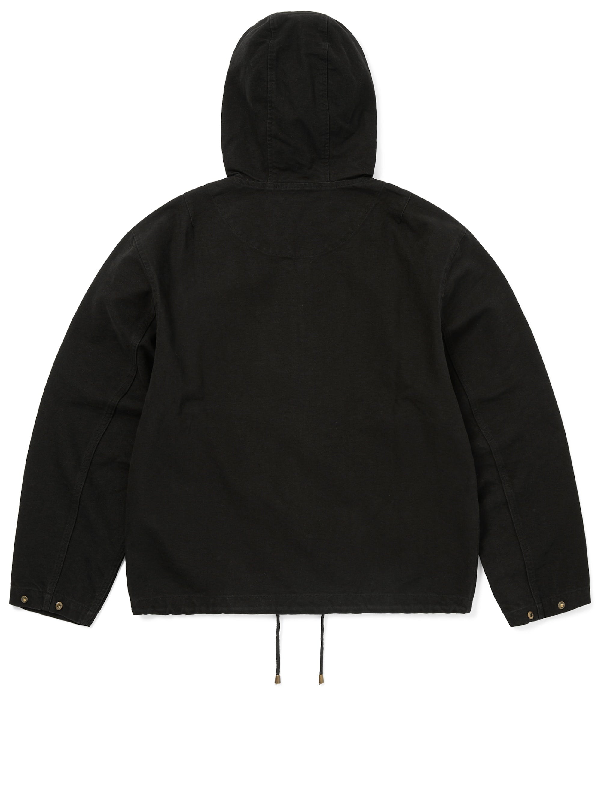 thisisneverthat - Canvas Hooded Jacket (Black) product image 6 | TRAB K-Fashion Australia