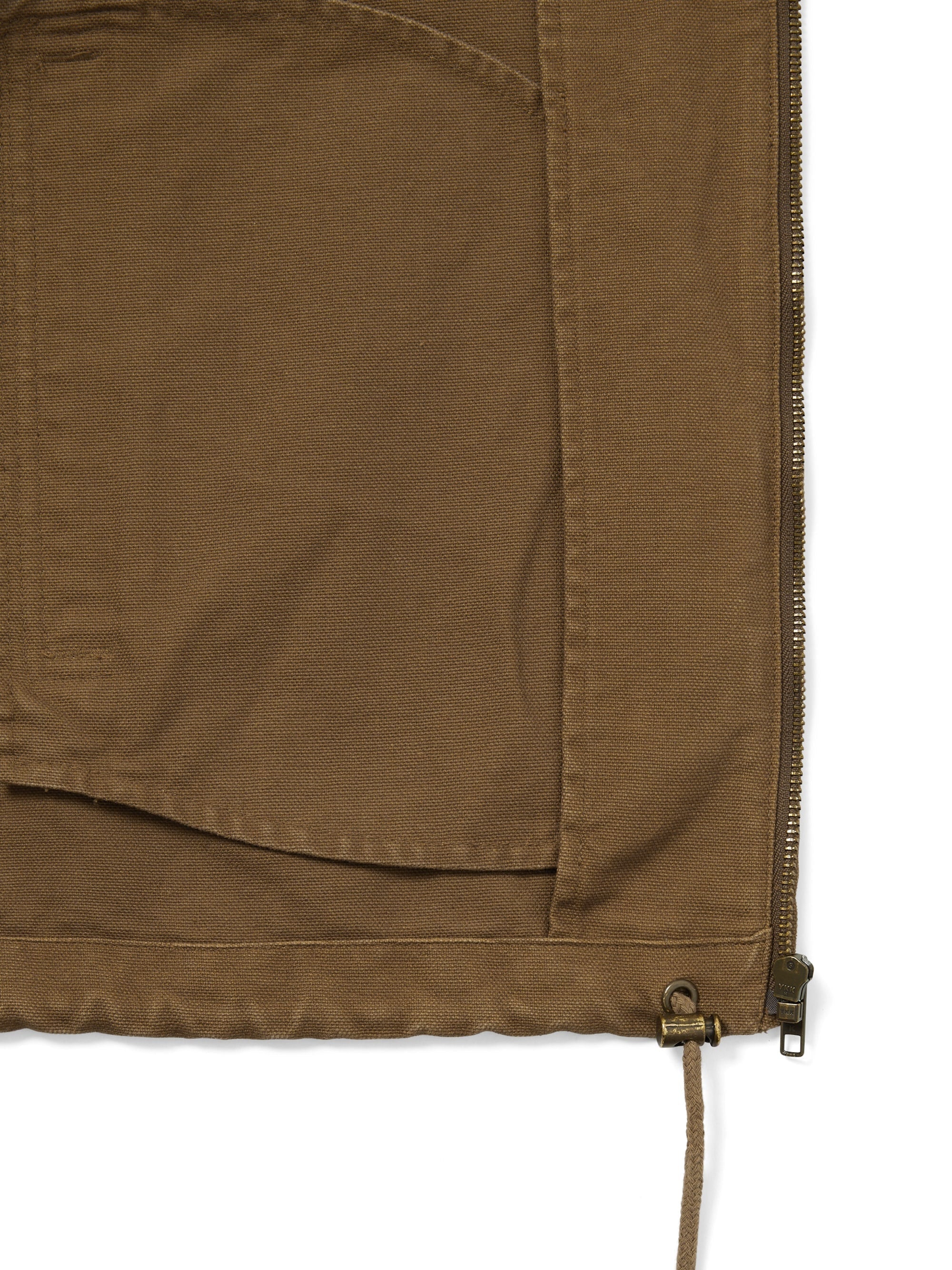 thisisneverthat - Canvas Hooded Jacket (Light Brown) product image 4 | TRAB K-Fashion Australia