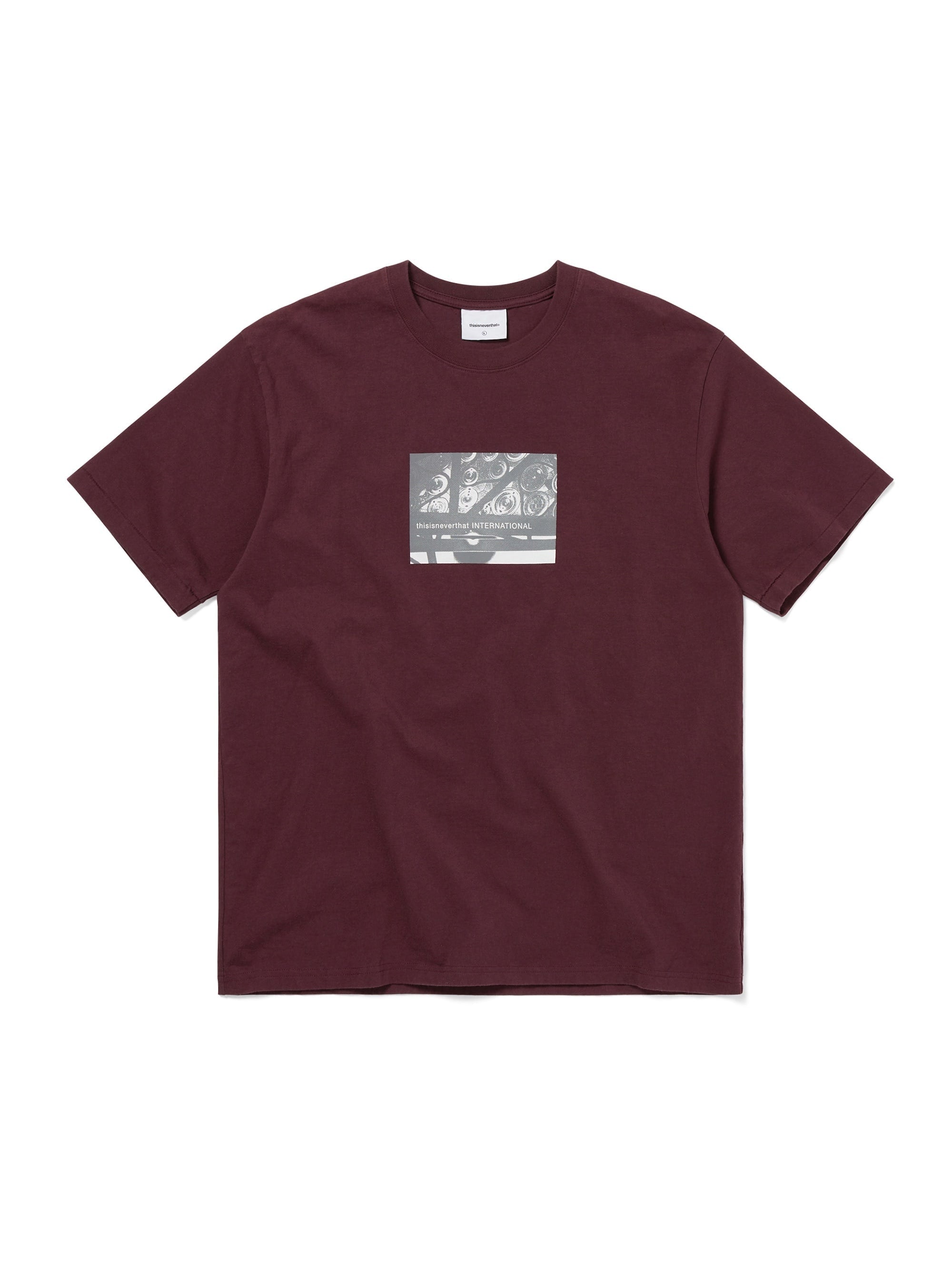 thisisneverthat - Capture Tee (Burgundy) product image 1 | TRAB K-Fashion Australia