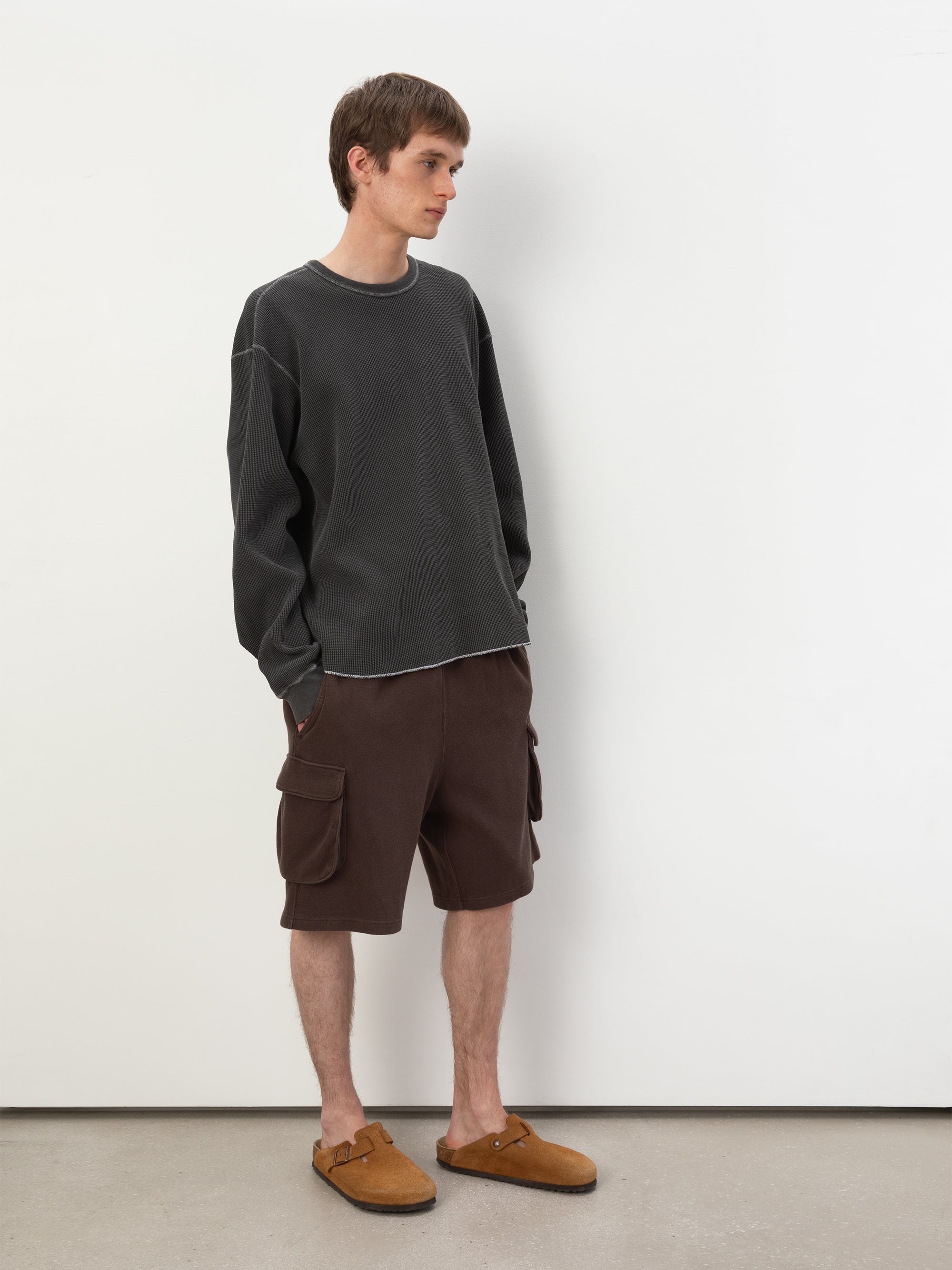 thisisneverthat - Cargo Sweatshort (Dark Chocolate) product image 7 | TRAB K-Fashion Australia