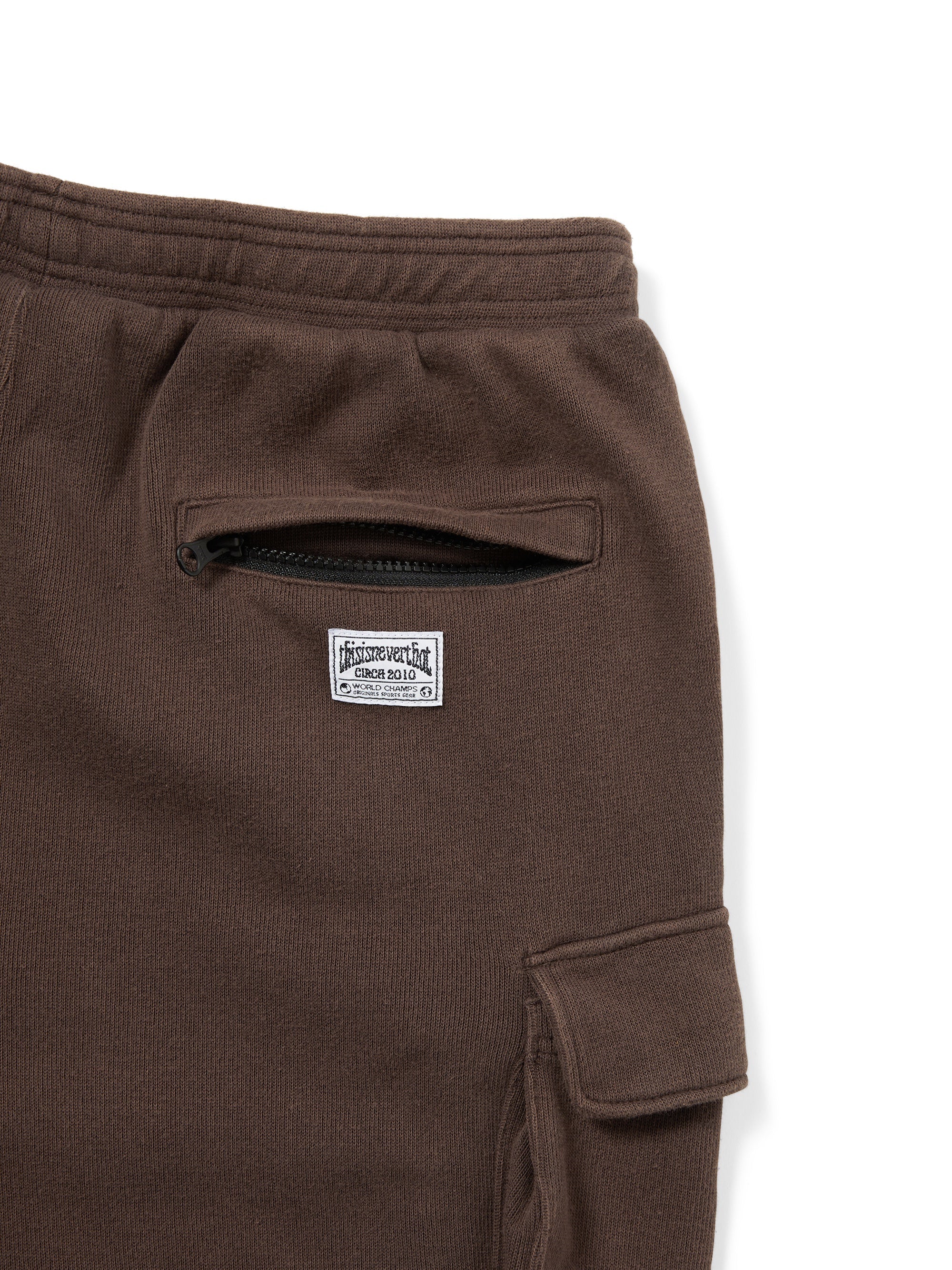 thisisneverthat - Cargo Sweatshort (Dark Chocolate) product image 5 | TRAB K-Fashion Australia