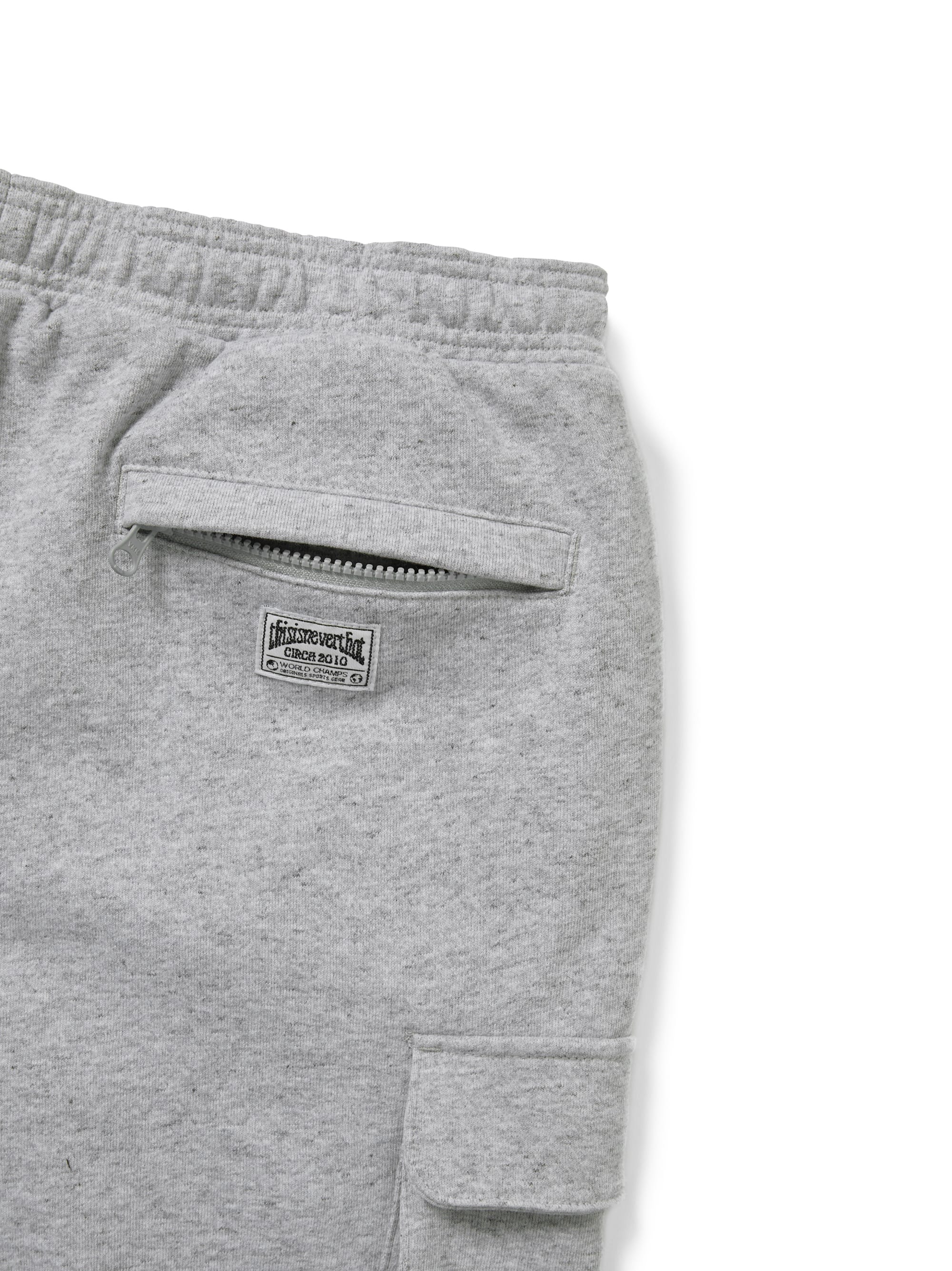thisisneverthat - Cargo Sweatshort (Heather Grey) product image 3 | TRAB K-Fashion Australia