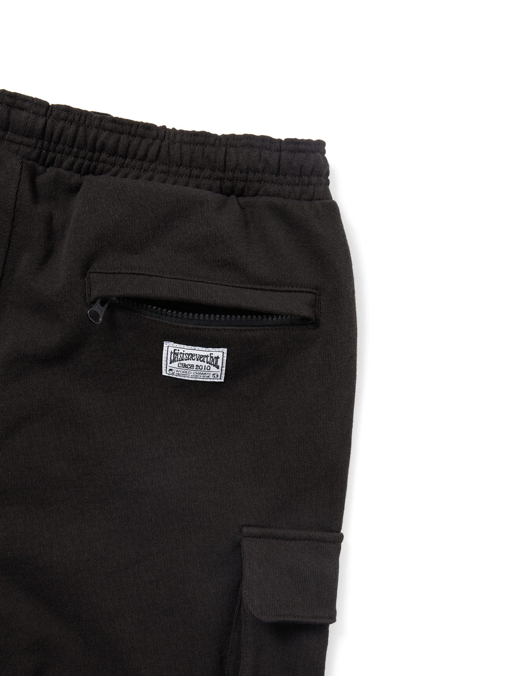 thisisneverthat - Cargo Sweatshort (Off Black) product image 3 | TRAB K-Fashion Australia