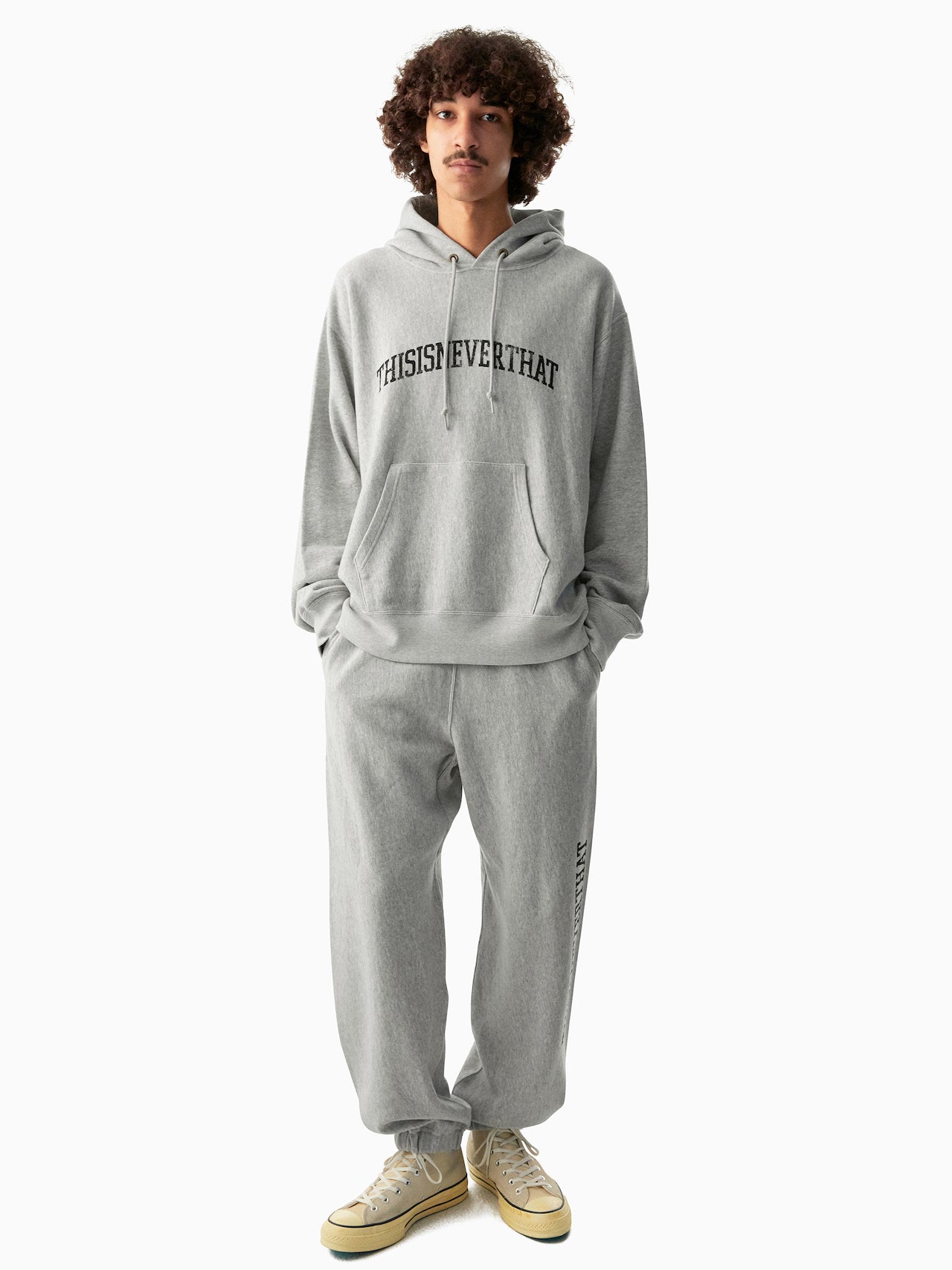 thisisneverthat - Champion TNT Reverse Weave® Sweatpant Oxford Grey (Gray) product image 7 | TRAB K-Fashion Australia