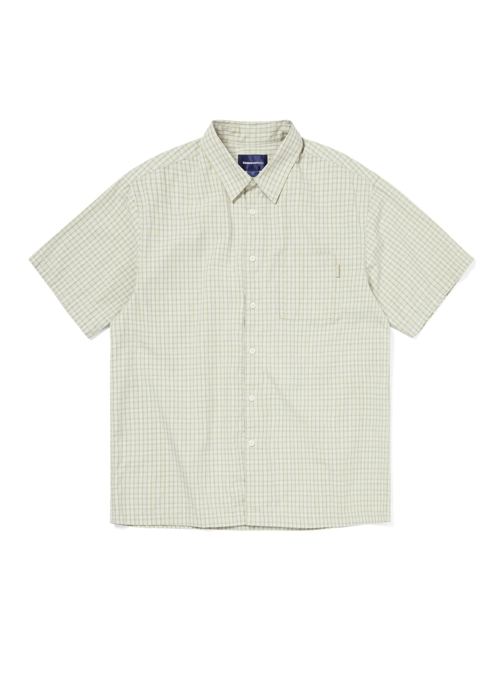 thisisneverthat - Check S/S Shirt (Lemon) product image 1 | TRAB K-Fashion Australia