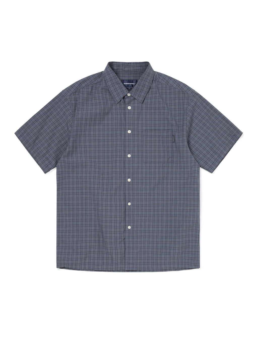 thisisneverthat - Check S/S Shirt (Navy) product image 1 | TRAB K-Fashion Australia