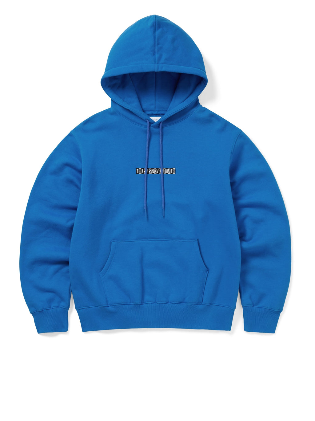 thisisneverthat - Checkerboard Logo Hoodie (Blue) product image 1 | TRAB K-Fashion Australia