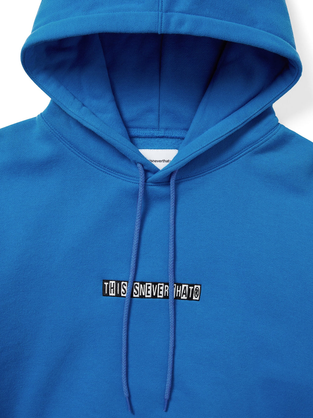 thisisneverthat - Checkerboard Logo Hoodie (Blue) product image 2 | TRAB K-Fashion Australia