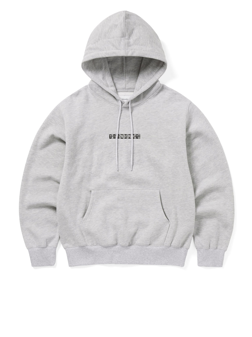 thisisneverthat - Checkerboard Logo Hoodie (Heather Grey) product image 1 | TRAB K-Fashion Australia