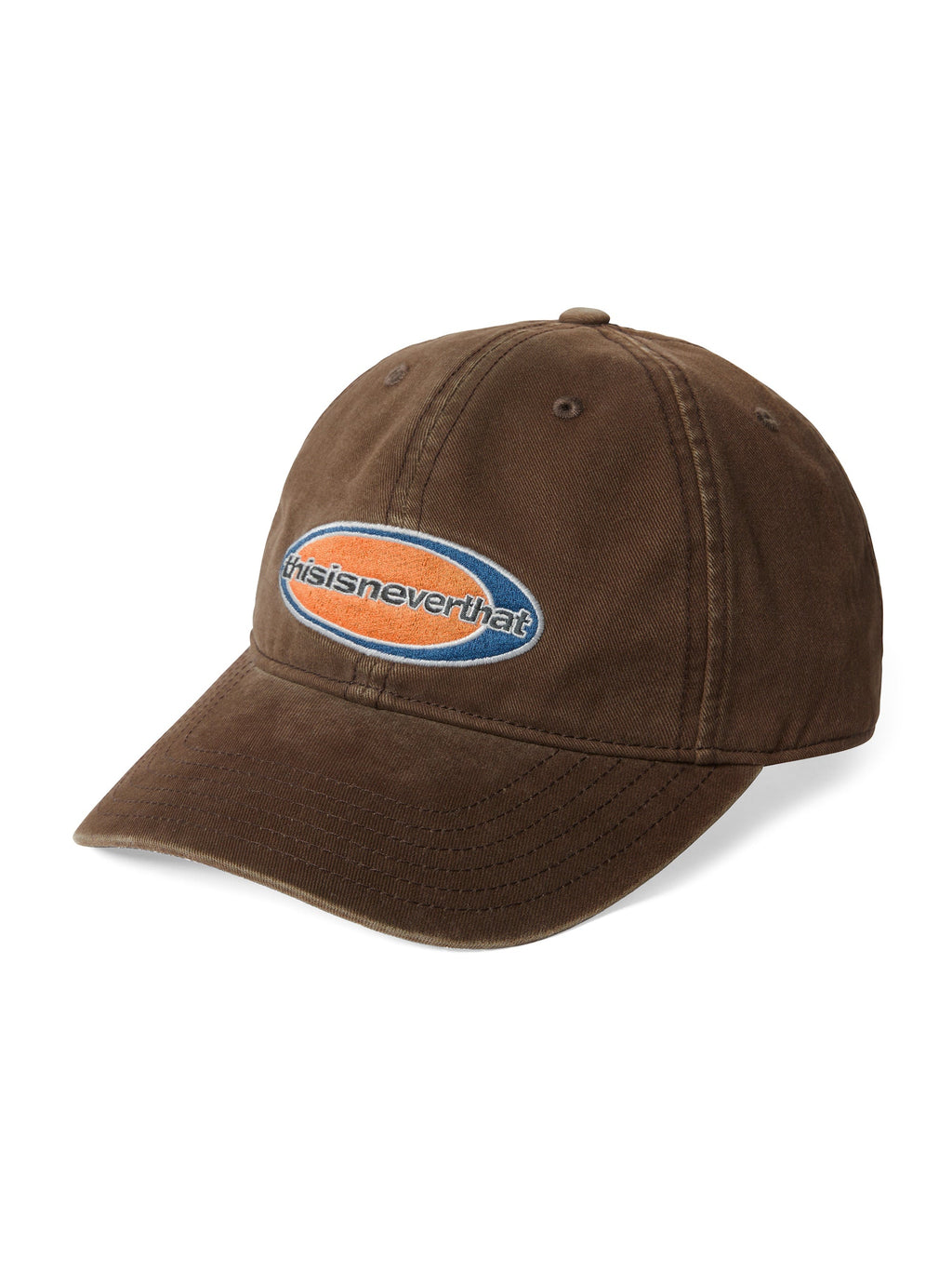 thisisneverthat - Circle SP-Logo Cap (Brown) product image 1 | TRAB K-Fashion Australia
