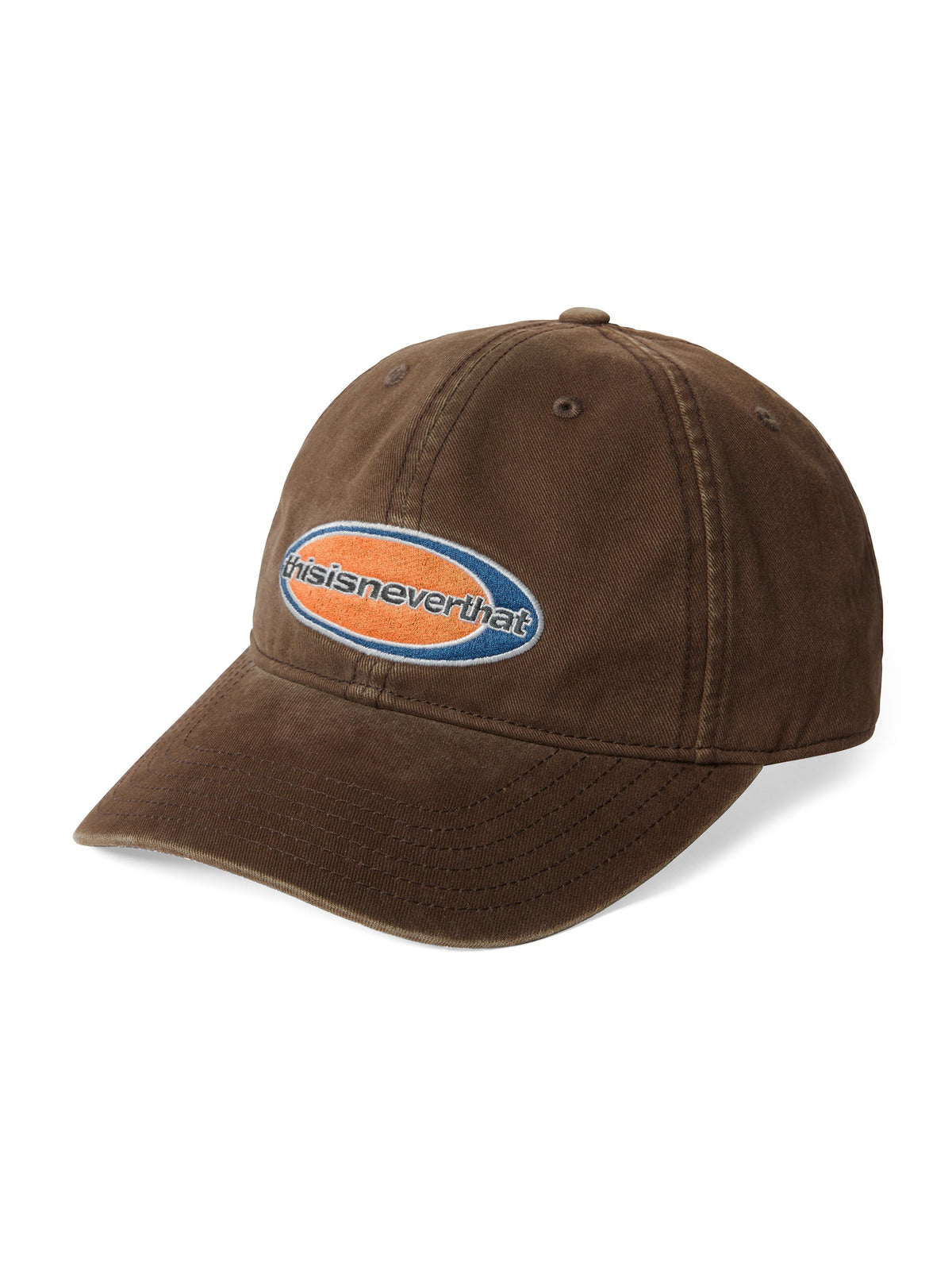 thisisneverthat - Circle SP-Logo Cap (Brown) product image 1 | TRAB K-Fashion Australia