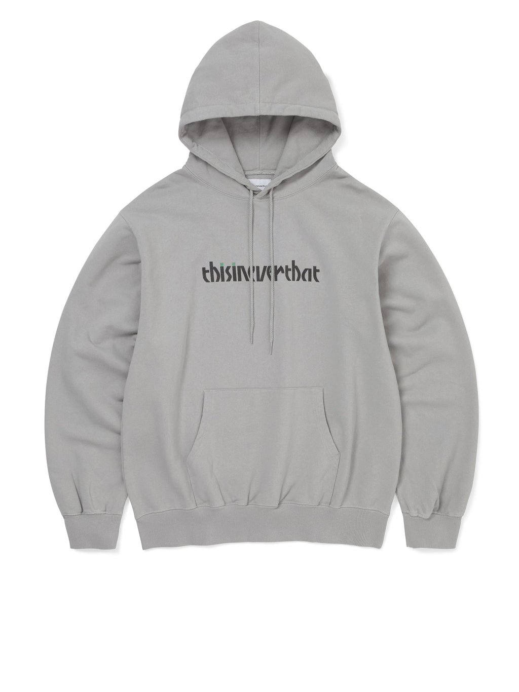 thisisneverthat - Circled Number Hoodie (Concrete) product image 2 | TRAB K-Fashion Australia