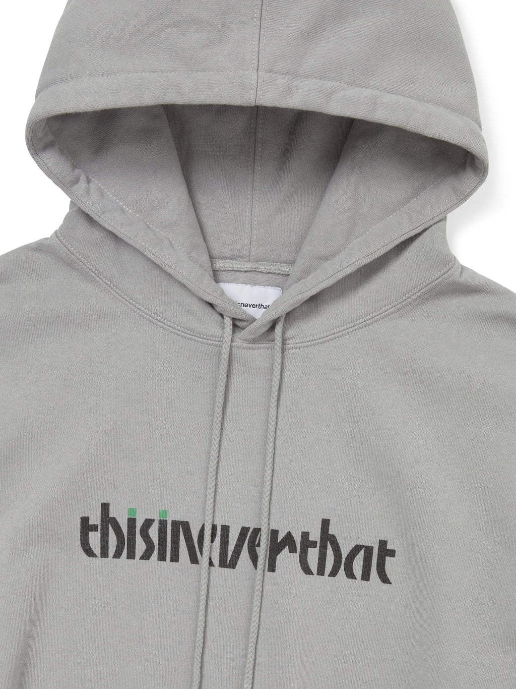 thisisneverthat - Circled Number Hoodie (Concrete) product image 3 | TRAB K-Fashion Australia
